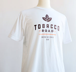 Tobacco Road Brewing White Short Sleeve Cotton T-Shirt